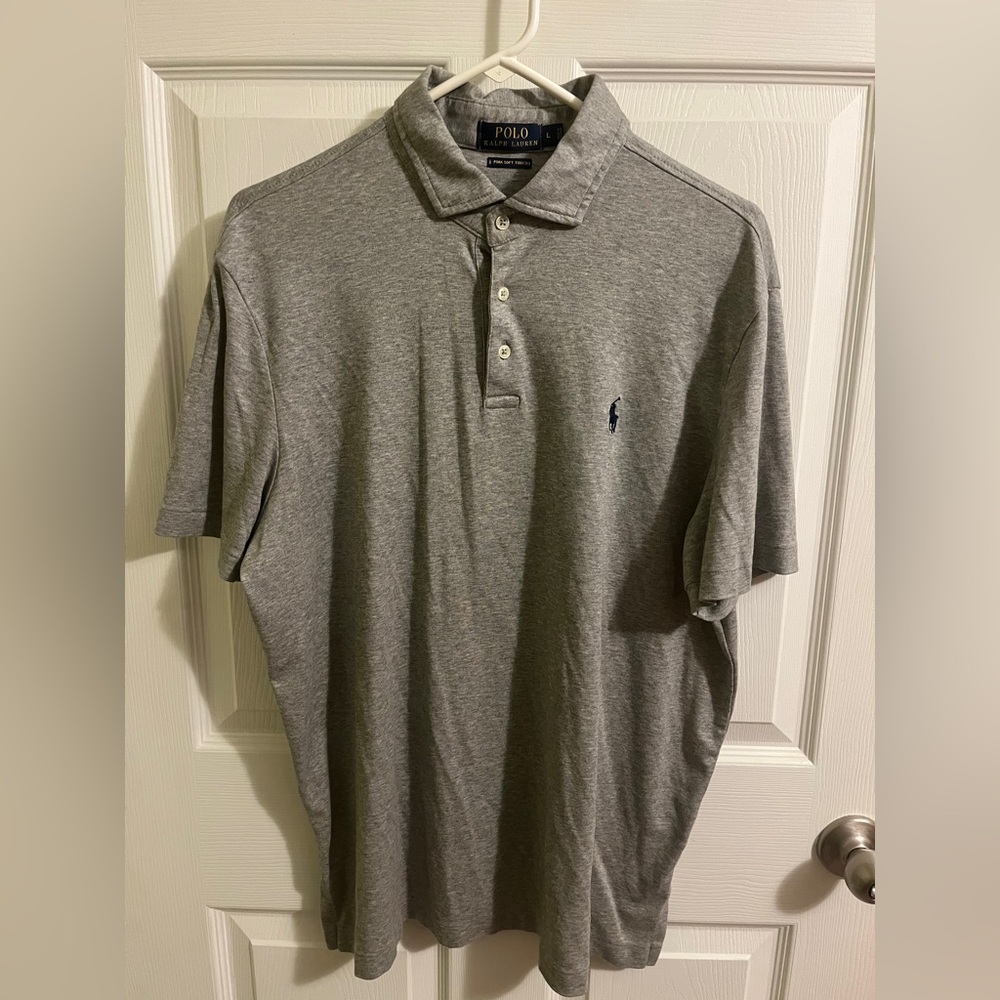 Ralph Lauren Gray Polo Shirt for Men